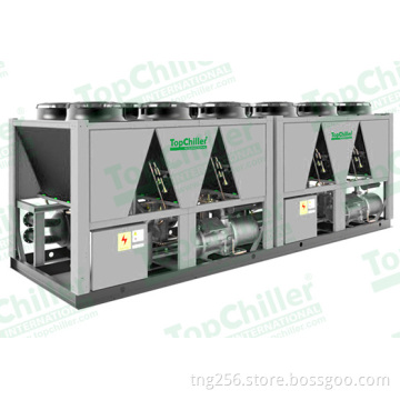 Air cooled screw chiller